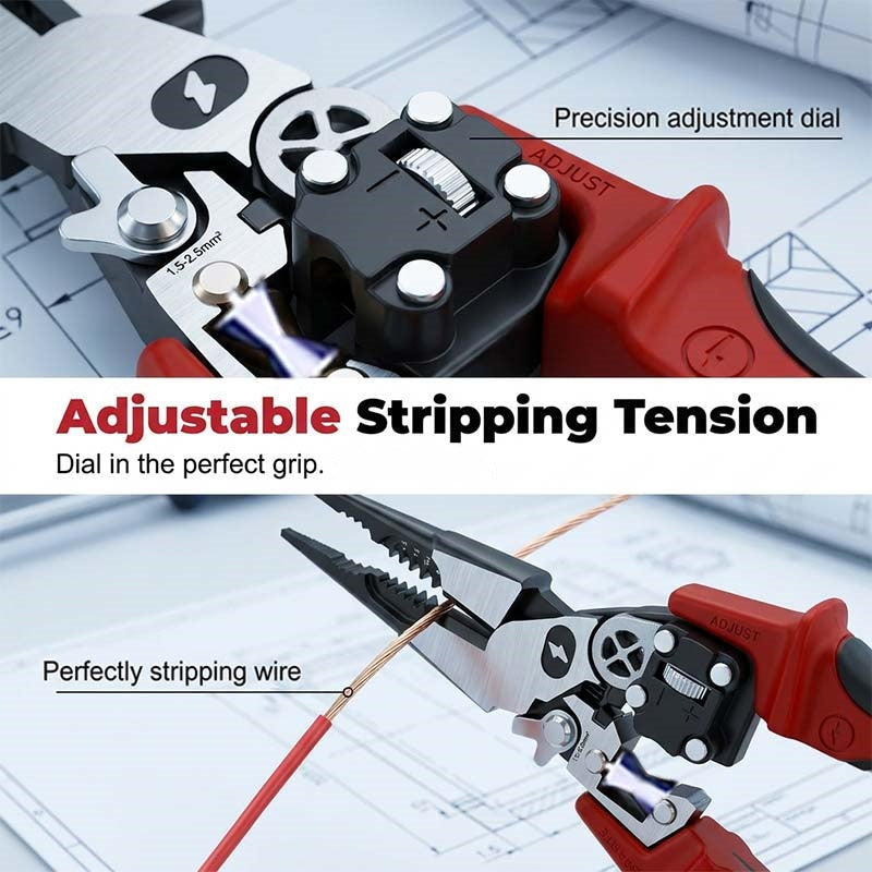 📢📢40% OFF !! ⏰Multifunctional Digital Electrician's Pliers