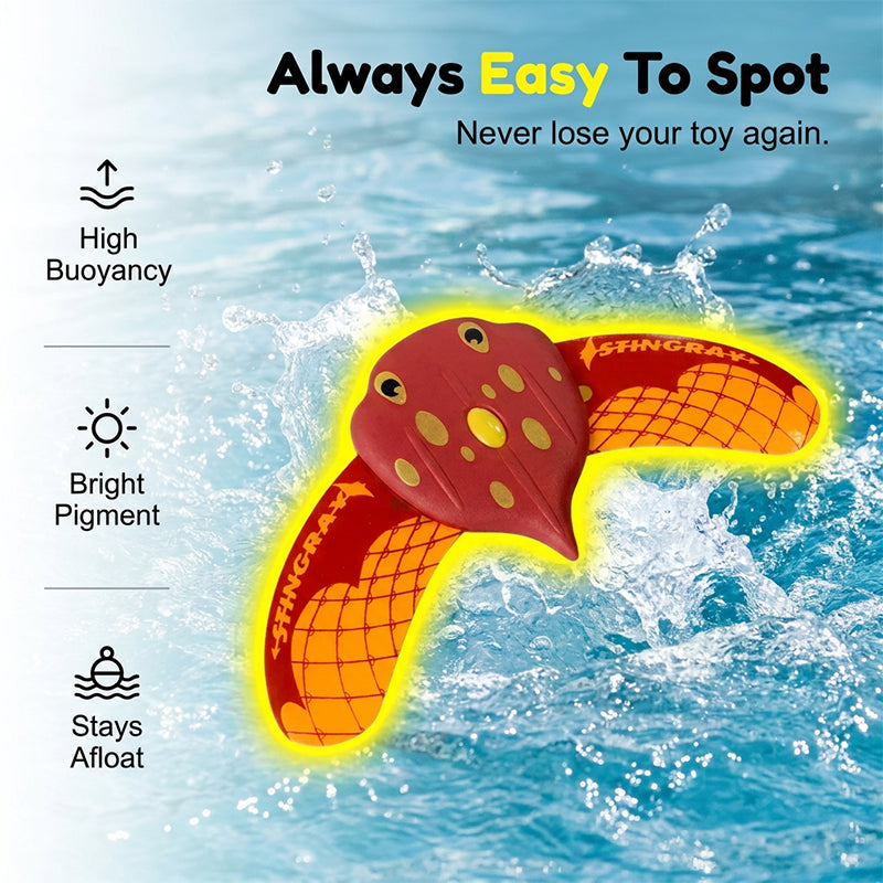 📢📢50% OFF !! ⏰Water-Powered Manta Ray Toy