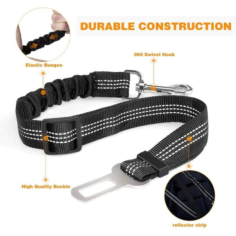 📢📢50% OFF !! ⏰Adjustable Dog Seat Belt for Car