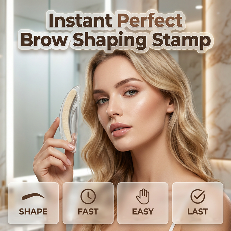 📢📢50% OFF !! ⏰Effortless Brow Shaping Stamp Tool