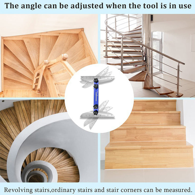 📢📢40% OFF !! ⏰Stair Treads Gauge Template Tool