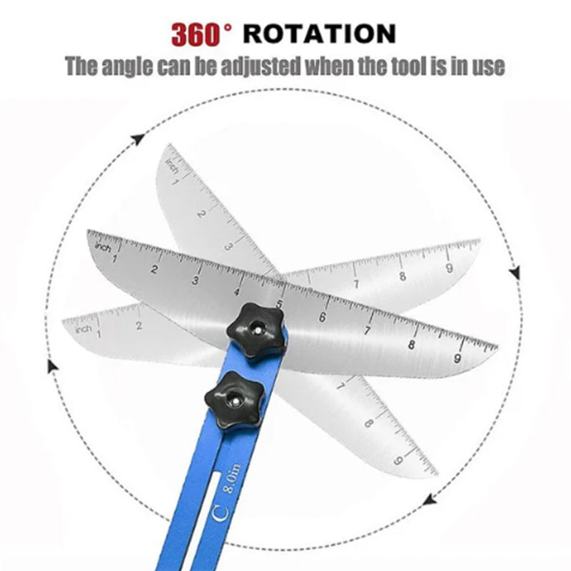 📢📢40% OFF !! ⏰Stair Treads Gauge Template Tool