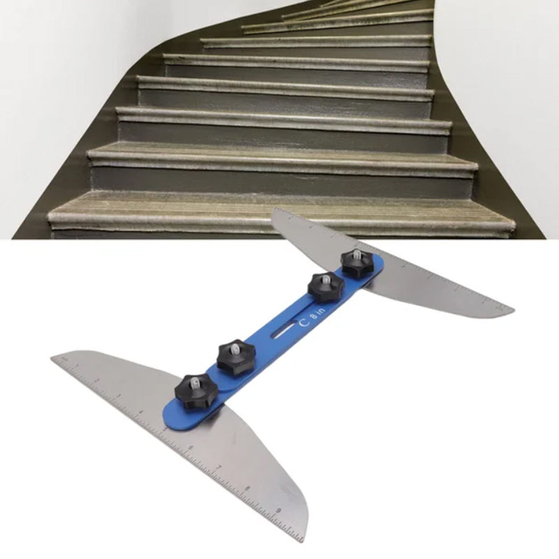 📢📢40% OFF !! ⏰Stair Treads Gauge Template Tool