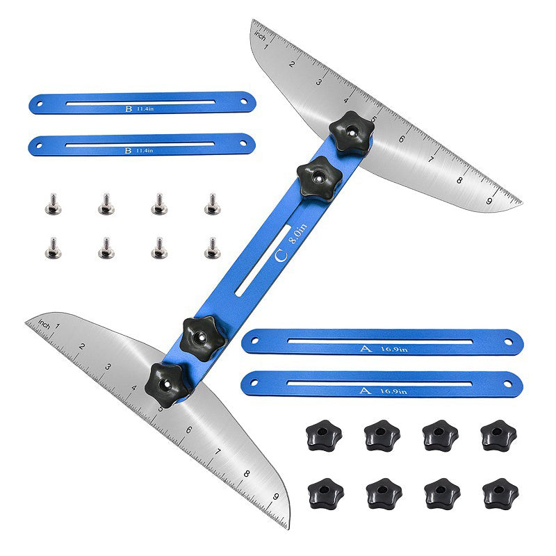 📢📢40% OFF !! ⏰Stair Treads Gauge Template Tool