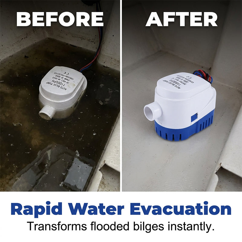 📢📢40% OFF !! ⏰Automatic Submersible Bilge Pump