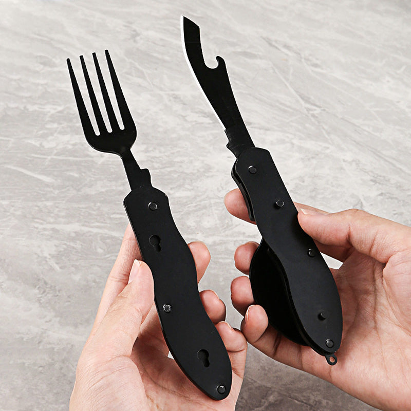 📢📢50% OFF !! ⏰ 4-In-1 Outdoor Folding Multifunctional Tableware