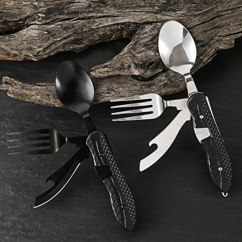 📢📢50% OFF !! ⏰ 4-In-1 Outdoor Folding Multifunctional Tableware