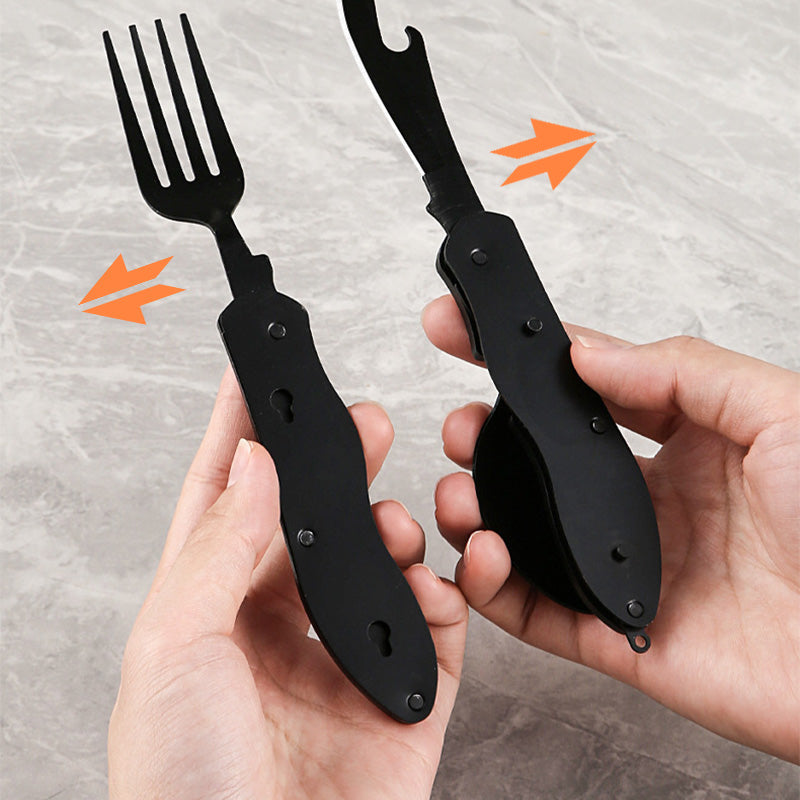 📢📢50% OFF !! ⏰ 4-In-1 Outdoor Folding Multifunctional Tableware