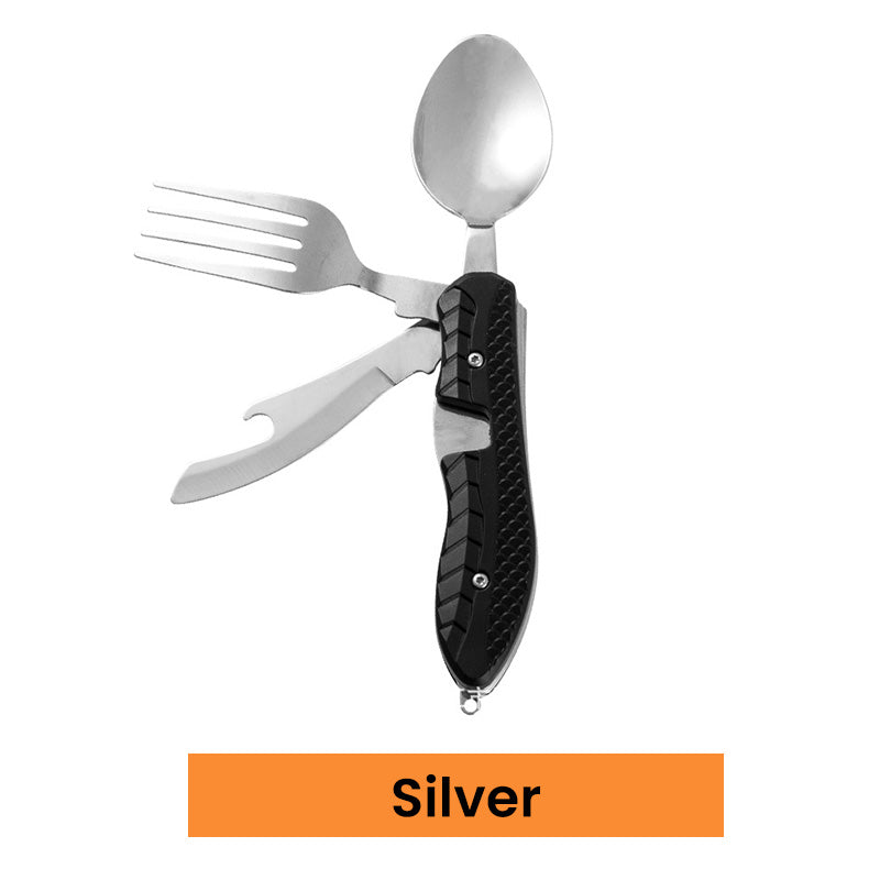 📢📢50% OFF !! ⏰ 4-In-1 Outdoor Folding Multifunctional Tableware