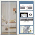 Heavy-Duty Magnetic Screen Door