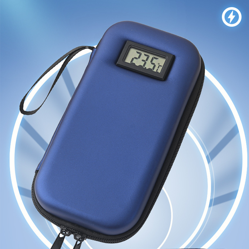 📢📢35% OFF !! ⏰Insulin Cooler Travel Case with Temperature Display