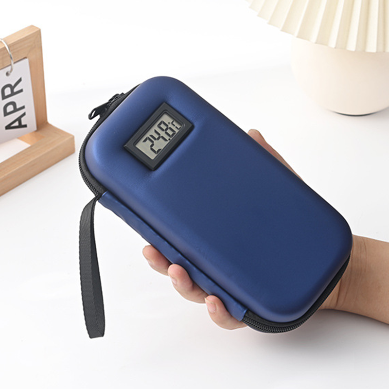 📢📢35% OFF !! ⏰Insulin Cooler Travel Case with Temperature Display