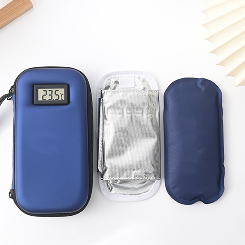 📢📢35% OFF !! ⏰Insulin Cooler Travel Case with Temperature Display