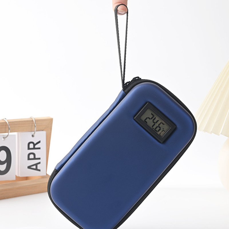 📢📢35% OFF !! ⏰Insulin Cooler Travel Case with Temperature Display