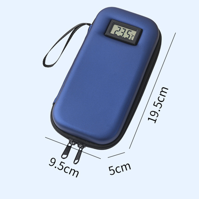 📢📢35% OFF !! ⏰Insulin Cooler Travel Case with Temperature Display
