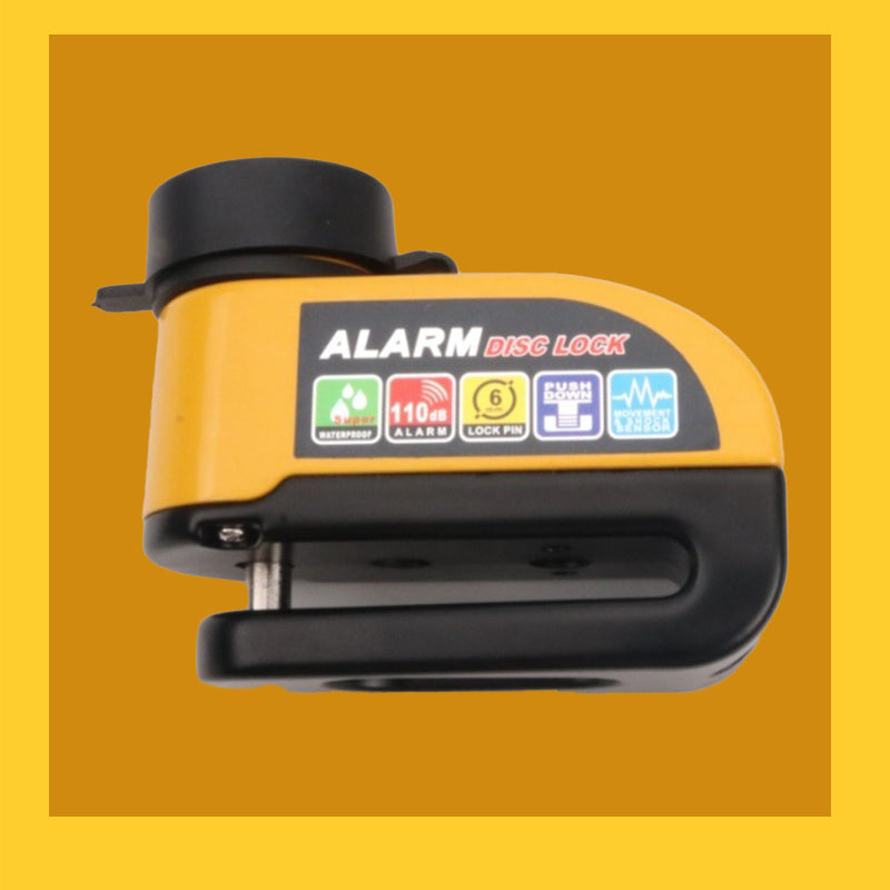 📢📢50% OFF !! ⏰Heavy-Duty Waterproof Disc Brake Lock with Alarm System