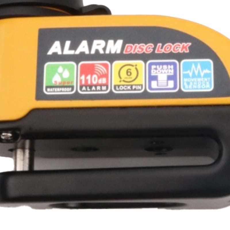 📢📢50% OFF !! ⏰Heavy-Duty Waterproof Disc Brake Lock with Alarm System