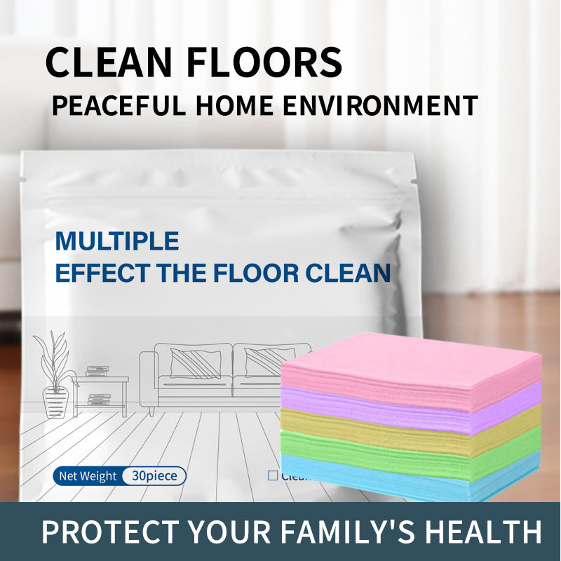 📢📢50% OFF !! ⏰30-Pieces Multi-Effect Floor Cleaning Sheets