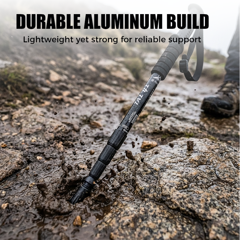 📢📢50% OFF !! ⏰Adjustable Aluminum Alloy Trekking Pole