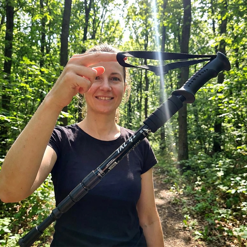 📢📢50% OFF !! ⏰Adjustable Aluminum Alloy Trekking Pole