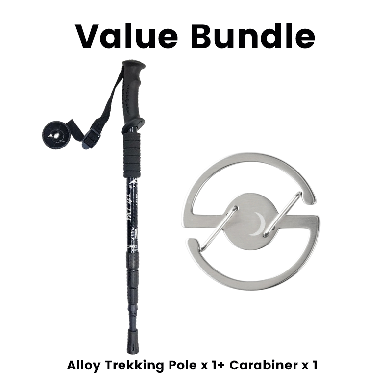 📢📢50% OFF !! ⏰Adjustable Aluminum Alloy Trekking Pole