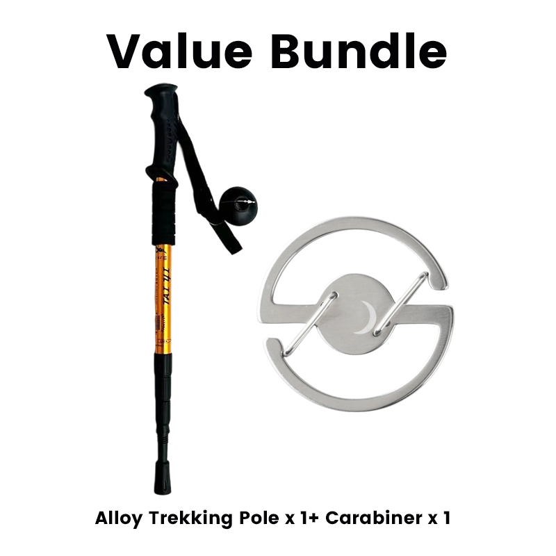 📢📢50% OFF !! ⏰Adjustable Aluminum Alloy Trekking Pole