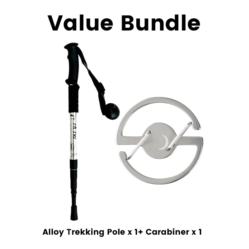 📢📢50% OFF !! ⏰Adjustable Aluminum Alloy Trekking Pole