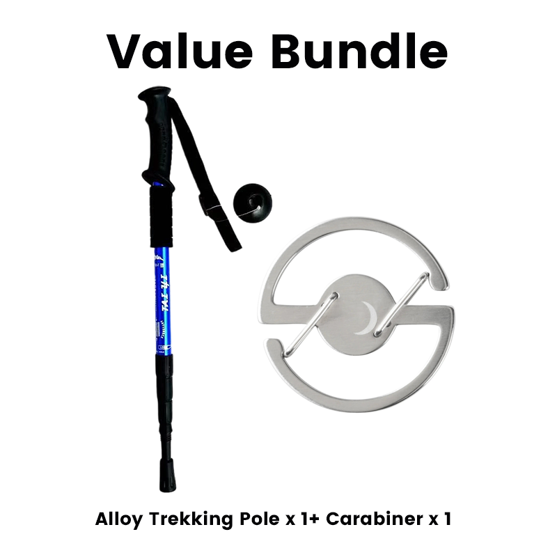 📢📢50% OFF !! ⏰Adjustable Aluminum Alloy Trekking Pole