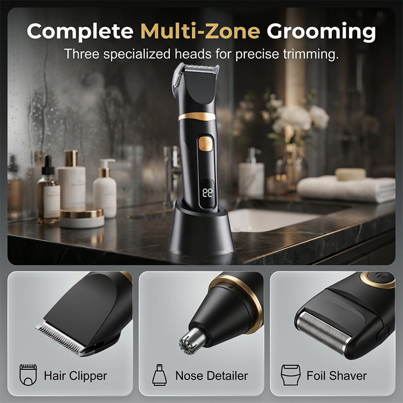 📢📢40% OFF !! ⏰3-in-1 Electric Grooming Kit for Men & Women