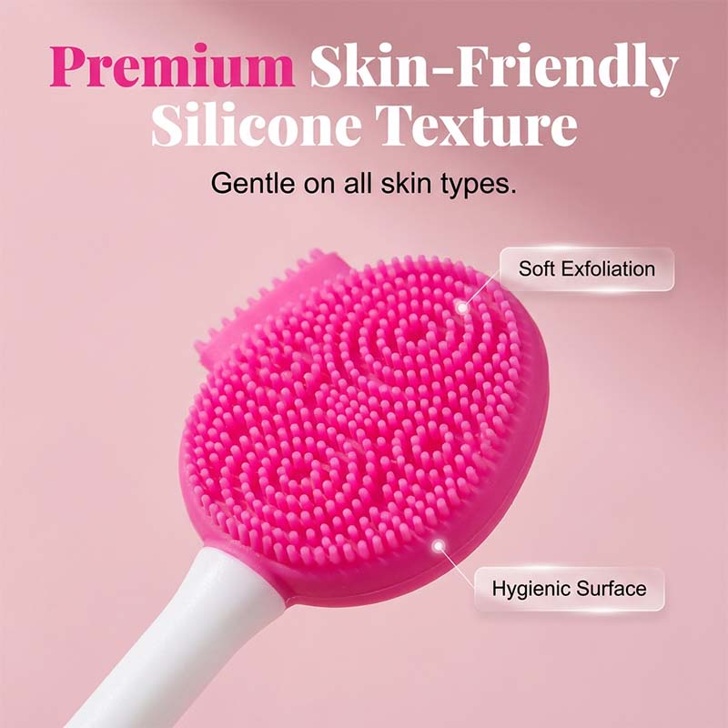 📢📢50% OFF !! ⏰Dual-Ended Silicone Face Mask Applicator Brush