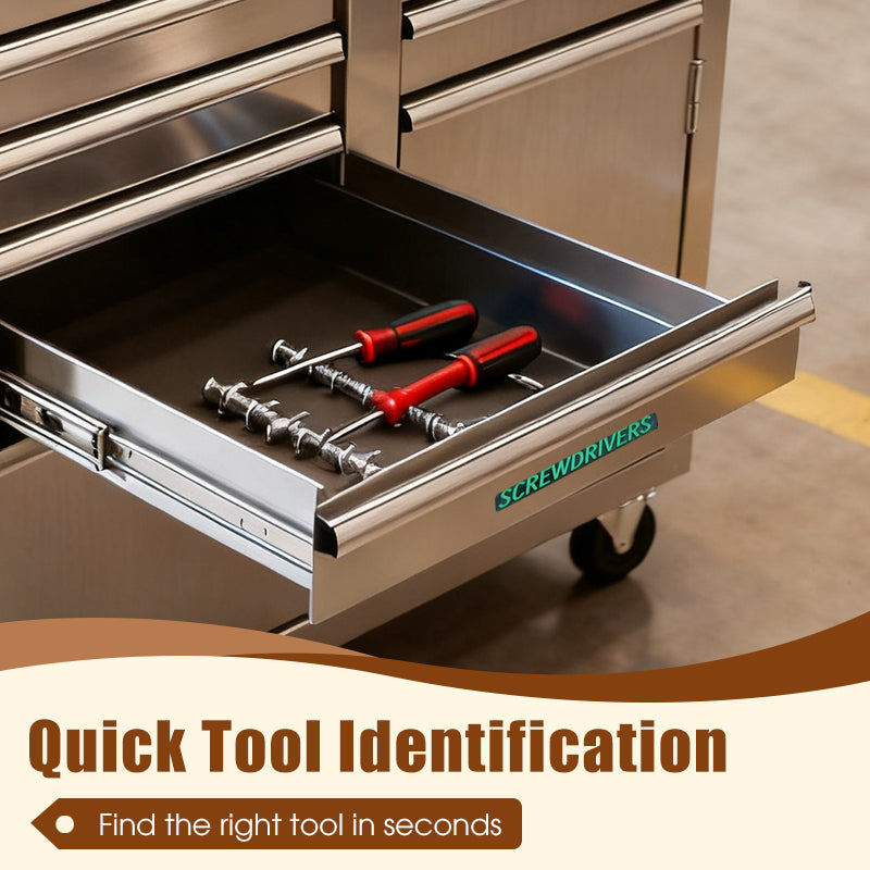 📢📢40% OFF !! ⏰3D Printed Magnetic Toolbox Drawer Labels