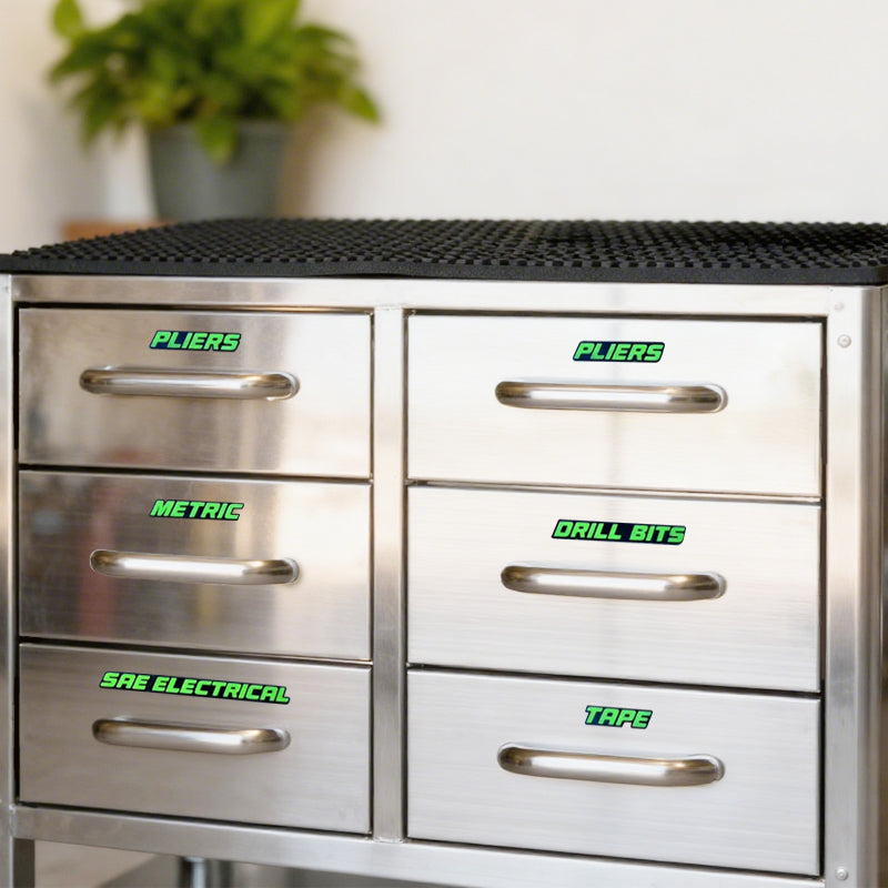 📢📢40% OFF !! ⏰3D Printed Magnetic Toolbox Drawer Labels
