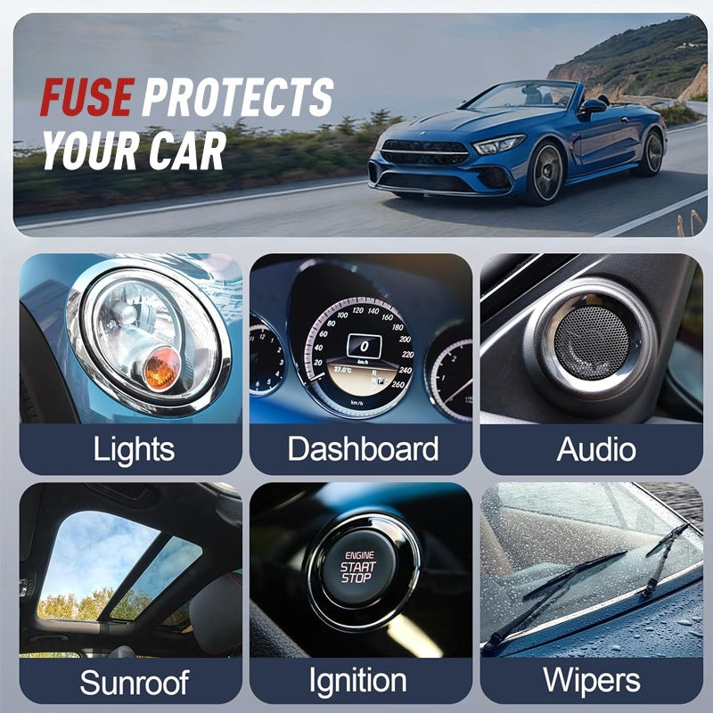 📢📢50% OFF !! ⏰Car Fuse Assortment Kit
