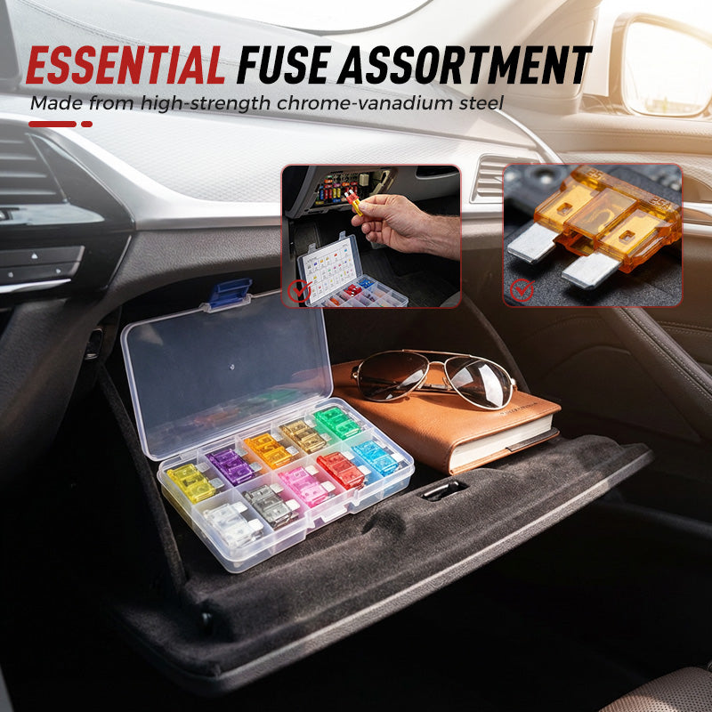 📢📢50% OFF !! ⏰Car Fuse Assortment Kit