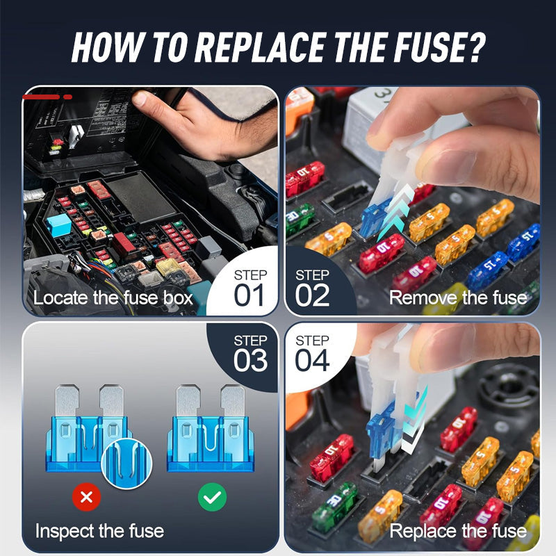 📢📢50% OFF !! ⏰Car Fuse Assortment Kit