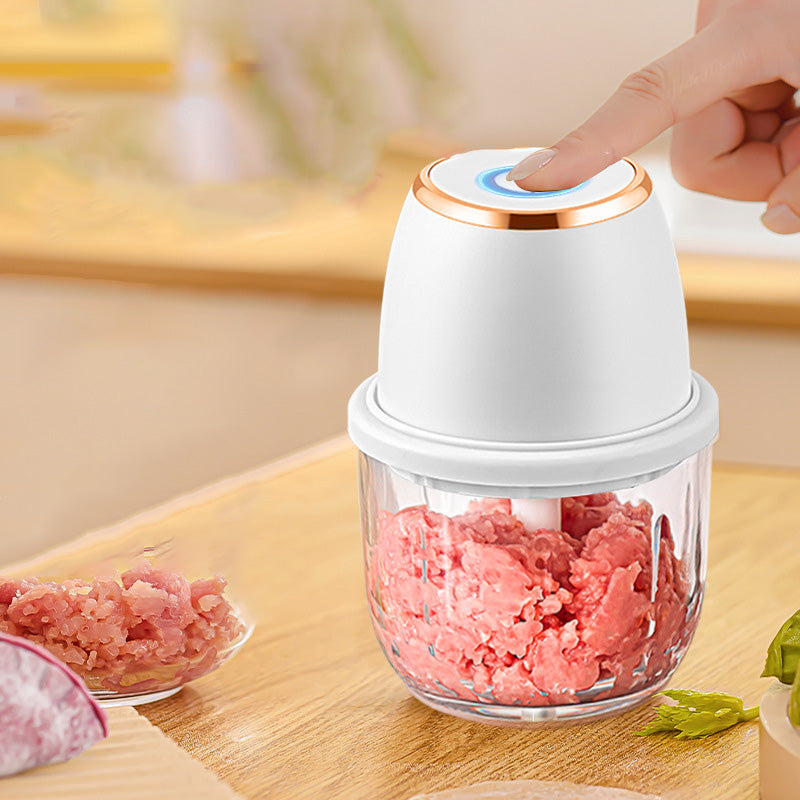 📢📢40% OFF !! ⏰Cordless Multifunctional Mini Electric Garlic Chopper