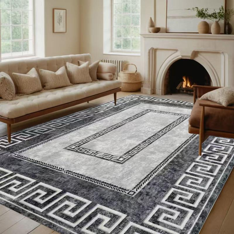 📢📢40% OFF !! ⏰Non-Slip Low Pile Area Rug
