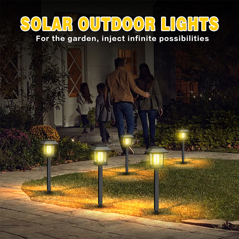 📢📢50% OFF !! ⏰Outdoor Waterproof Solar Pathway Light - 2 Pack/Set