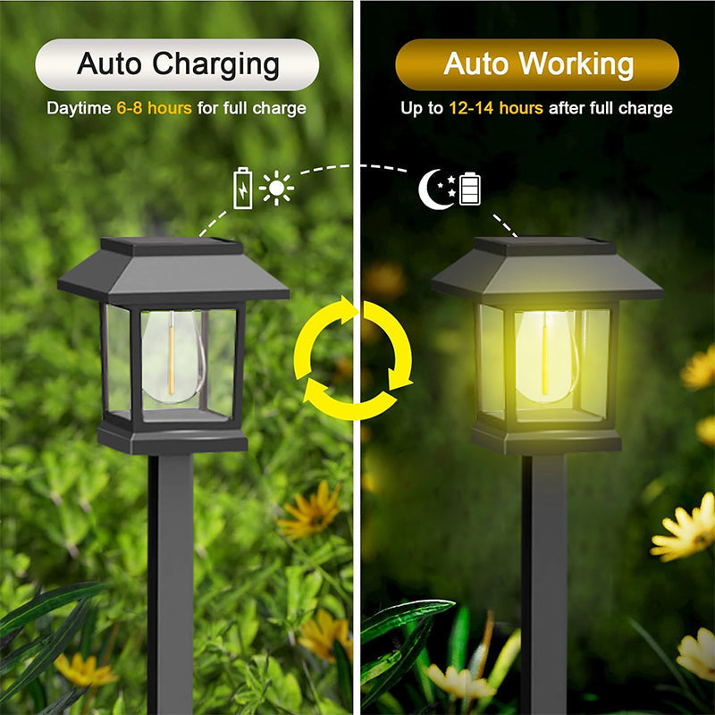 📢📢50% OFF !! ⏰Outdoor Waterproof Solar Pathway Light - 2 Pack/Set