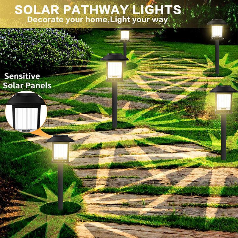 📢📢50% OFF !! ⏰Outdoor Waterproof Solar Pathway Light - 2 Pack/Set