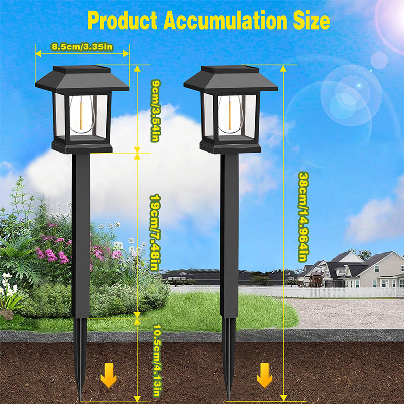 📢📢50% OFF !! ⏰Outdoor Waterproof Solar Pathway Light - 2 Pack/Set