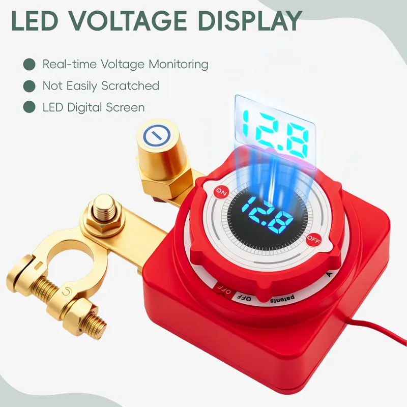 📢📢40% OFF !! ⏰12V/24V Automotive Battery Cut-off Relay Switch