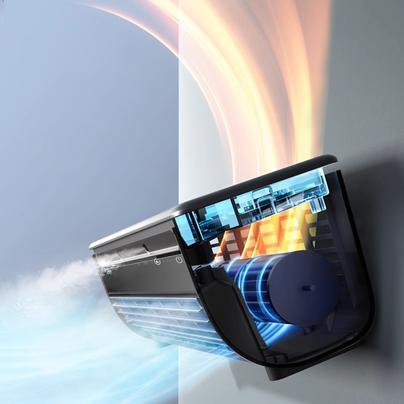 📢📢35% OFF !! ⏰Universal Desktop & Wall-Mountable Mini Ice Mist Air Conditioner