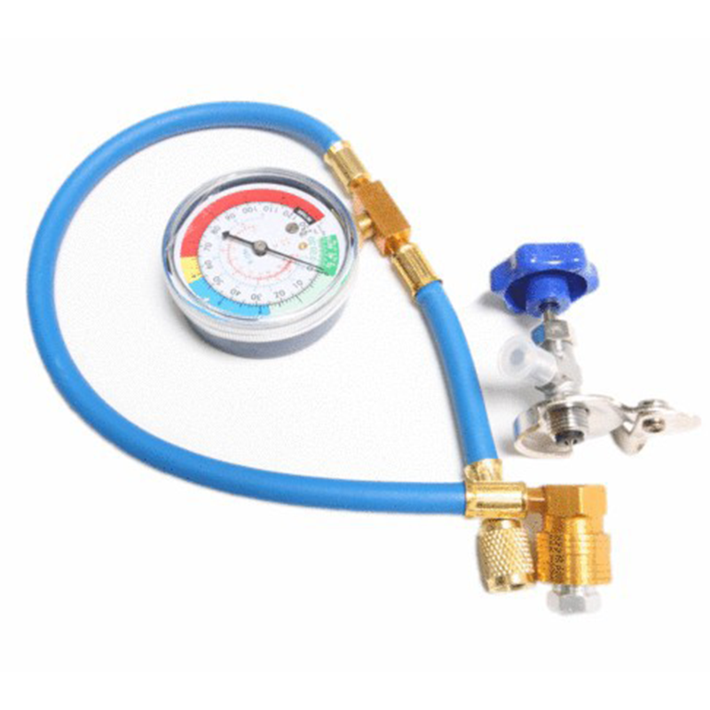 📢📢50% OFF !! ⏰R134a AC Refrigerant Charging Hose with Gauge