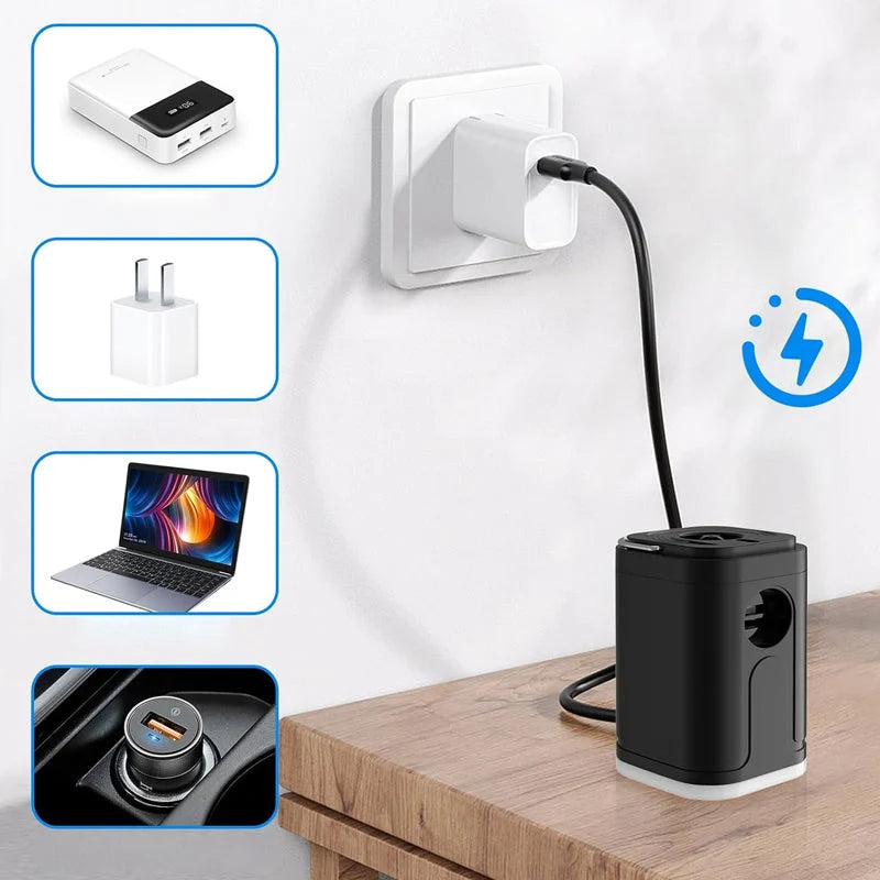 📢📢40% OFF !! ⏰Chargeable Camping Air Pump