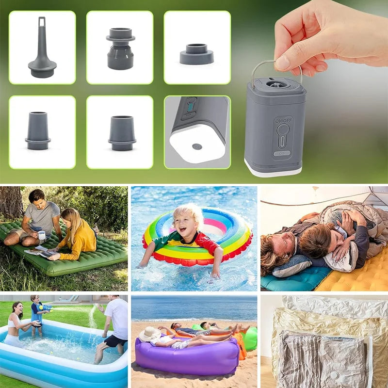 📢📢40% OFF !! ⏰Chargeable Camping Air Pump