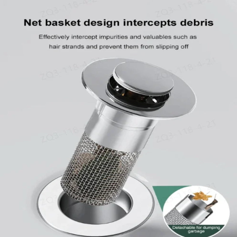 📢📢50% OFF !! ⏰Stainless Steel Floor Drain Filter