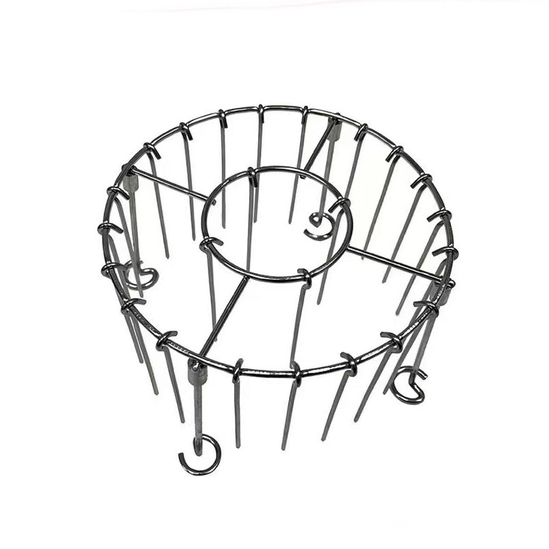 📢📢50% OFF !! ⏰Stainless Steel Round Oven Grill with Skewer