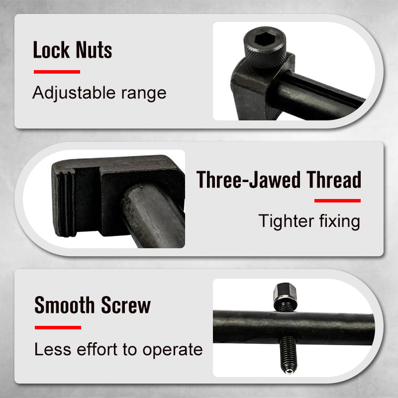 📢📢40% OFF !! ⏰Adjustable Crankshaft Pulley Removal Tool