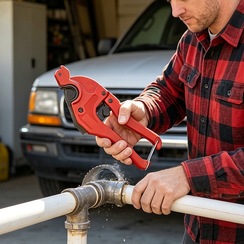 📢📢50% OFF !! ⏰Heavy-Duty Ratcheting Pipe Cutter